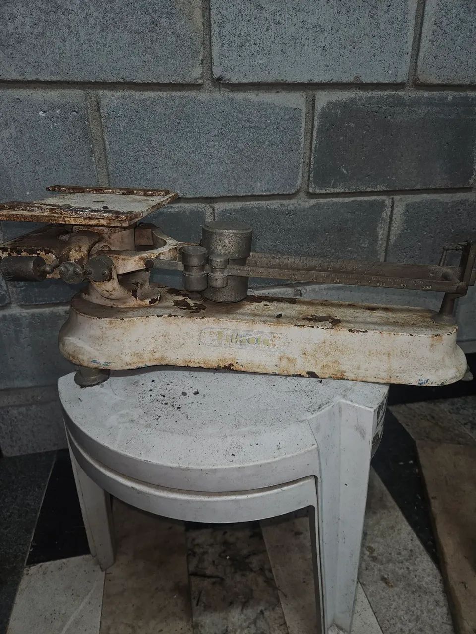 Balança antiga  - Foto 2