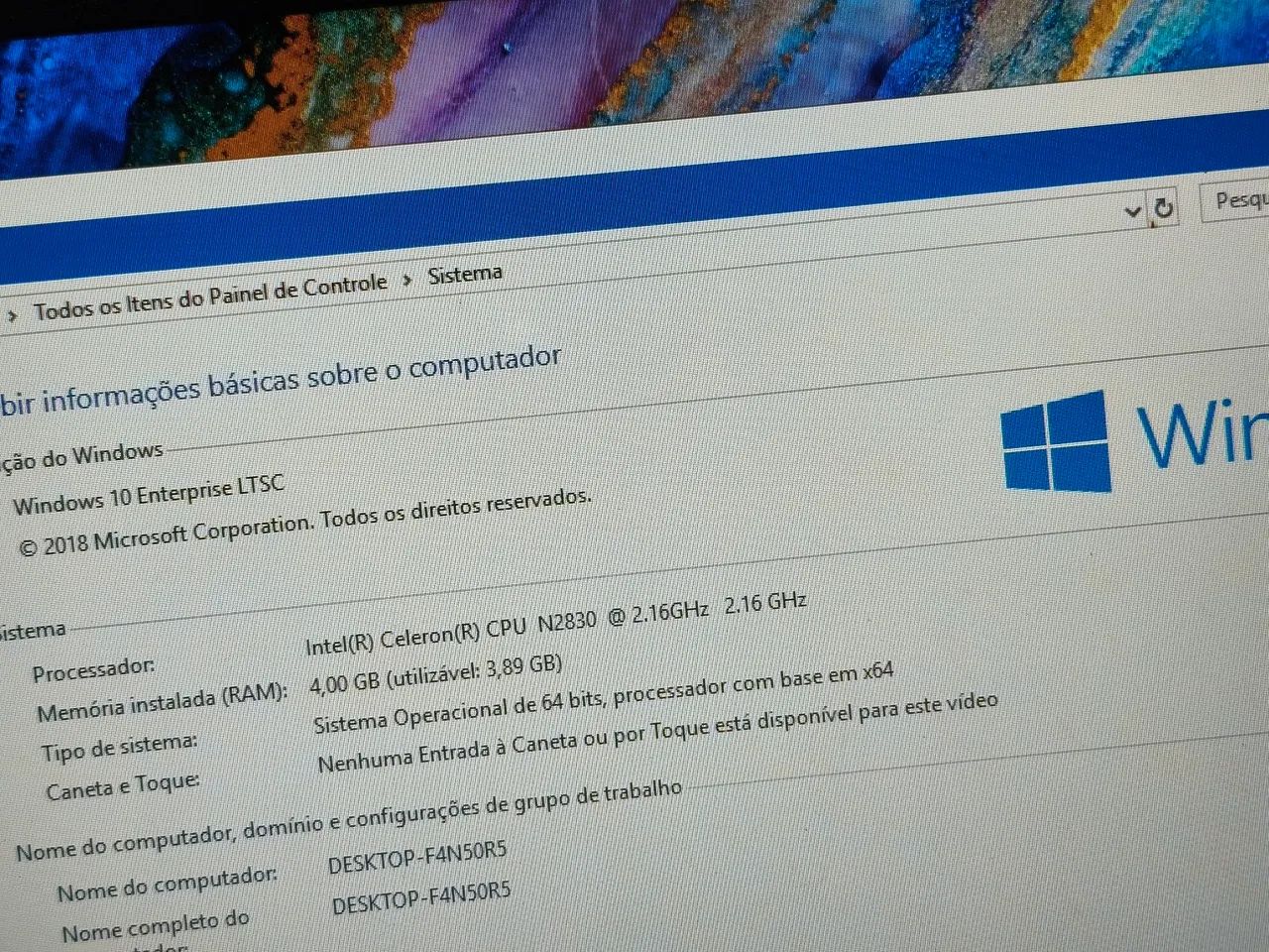 Notebook Acer tela bem grande/ conservado / e rápido  - Foto 4