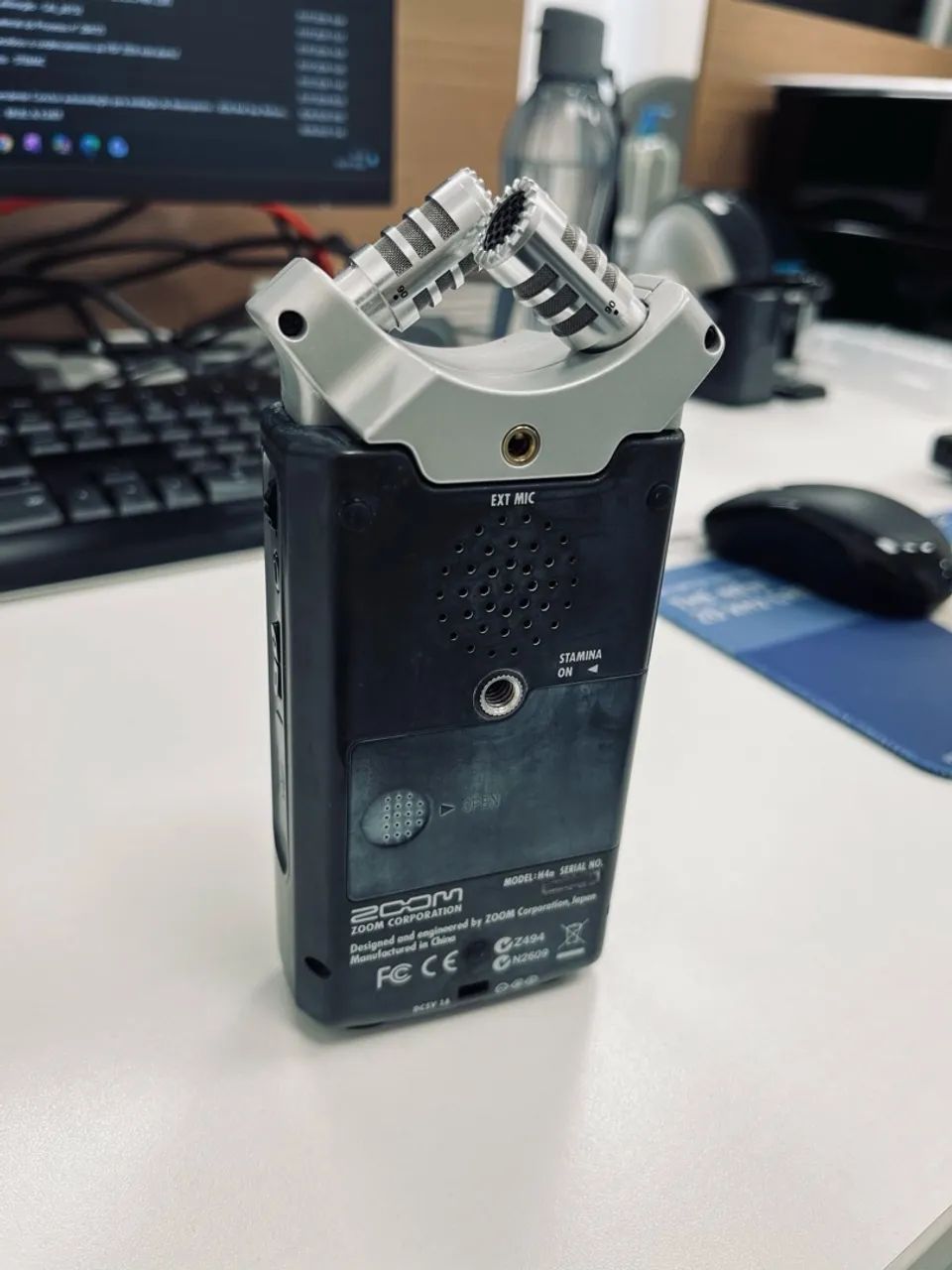 Zoom H4n Handy Recorder - Gravador Profissional | Interface de