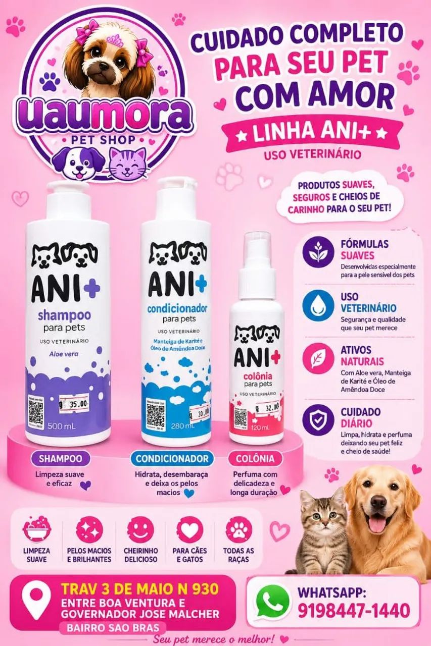 Tudo para o seu pet!!?