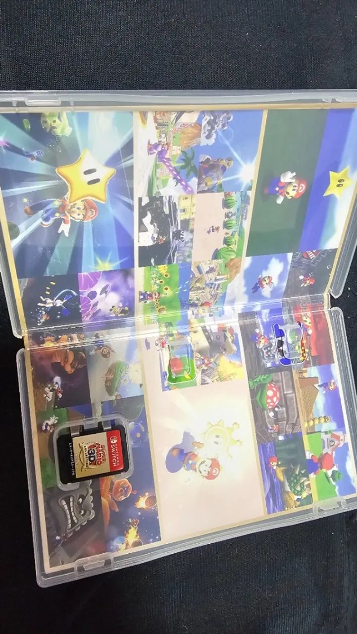 Super Mario 3D Collection Nintendo Switch Mídia Física Japonesa