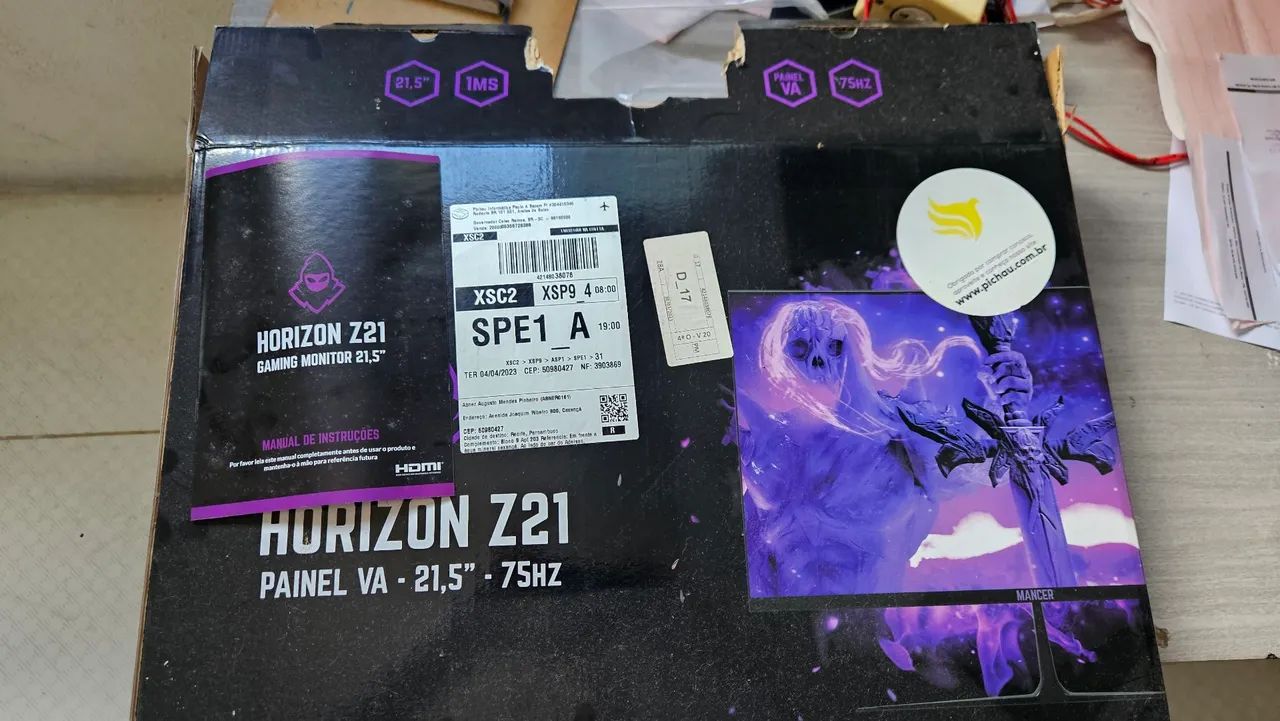 MONITOR GAMER MANCER 75HZ - Foto 2