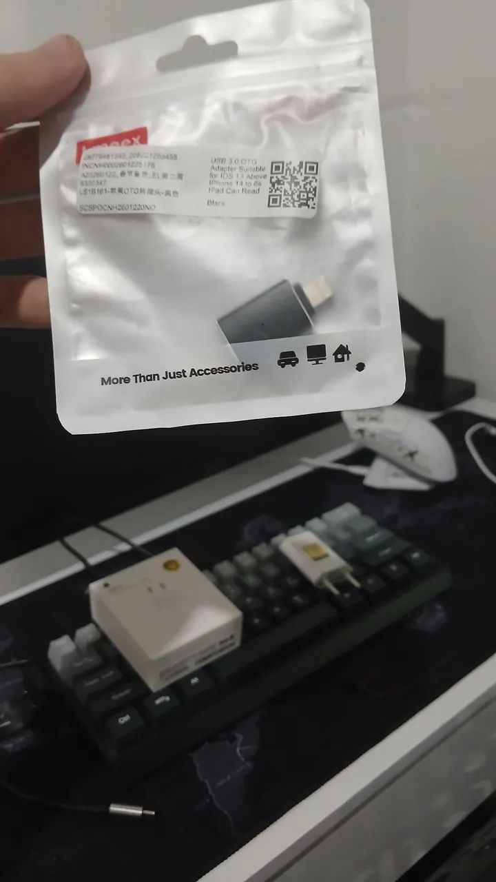 Adaptador ubc para iphone 