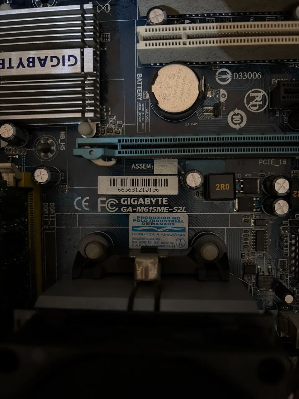 Placa mãe ddr2 gigabyte  - Foto 2