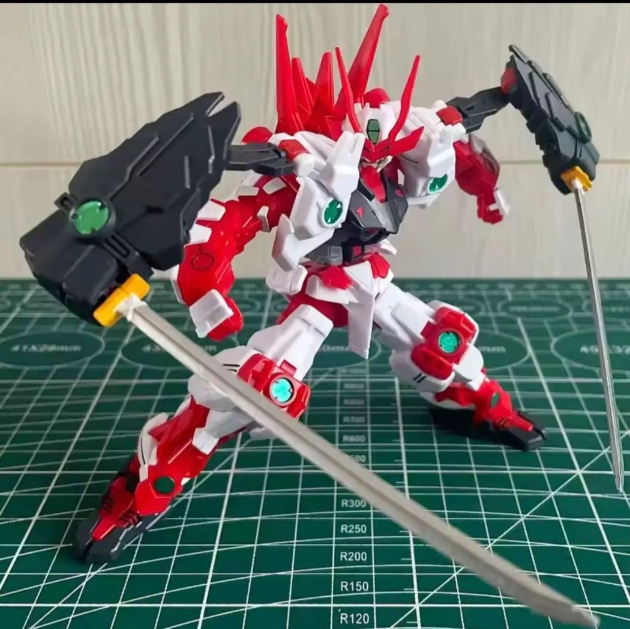 Gundam model kit samurai vermelho sengoku - Foto 2