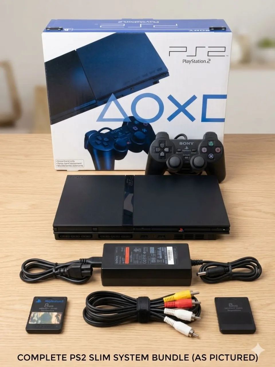 Console Playstation 2 slim completo e perfeito 