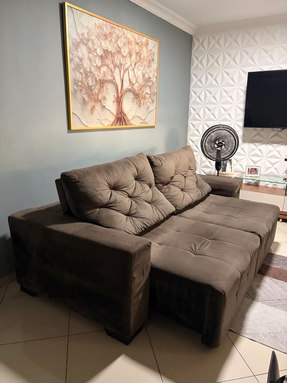  Sofá retrátil/reclinável - Foto 3