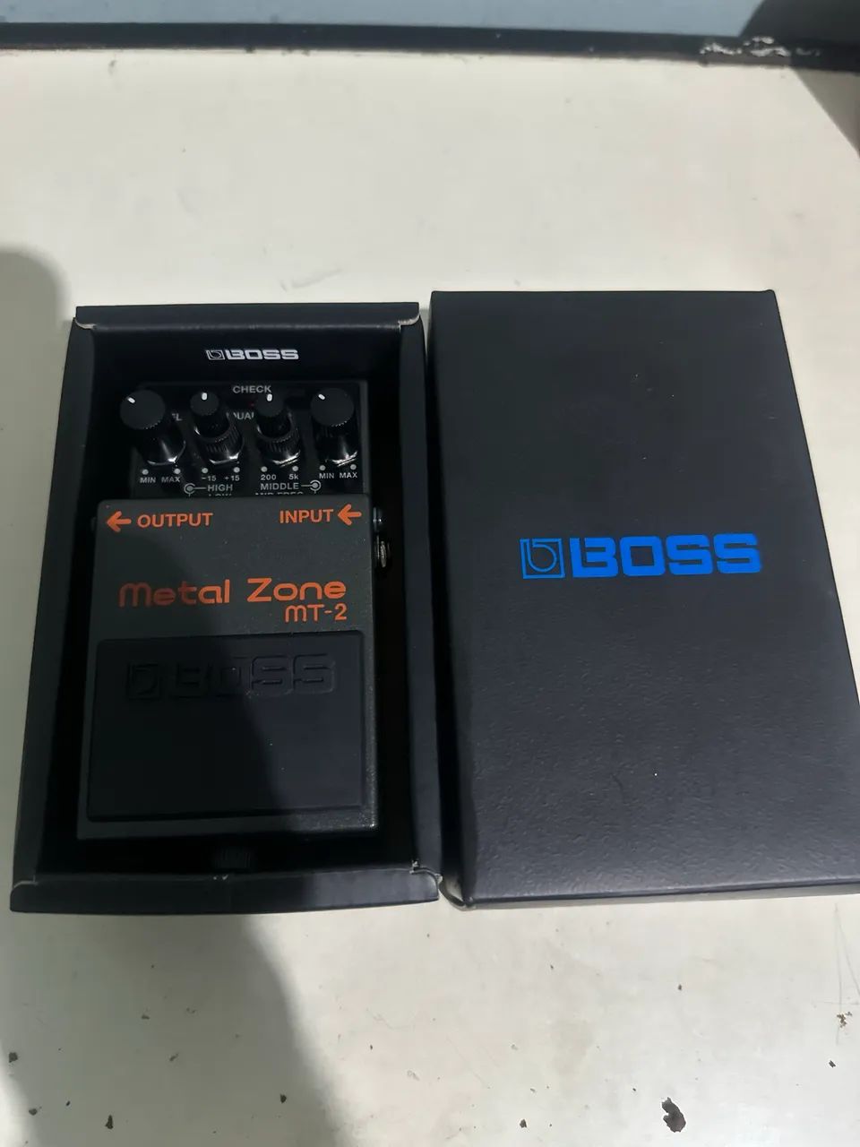 Pedal Metal zone Boss