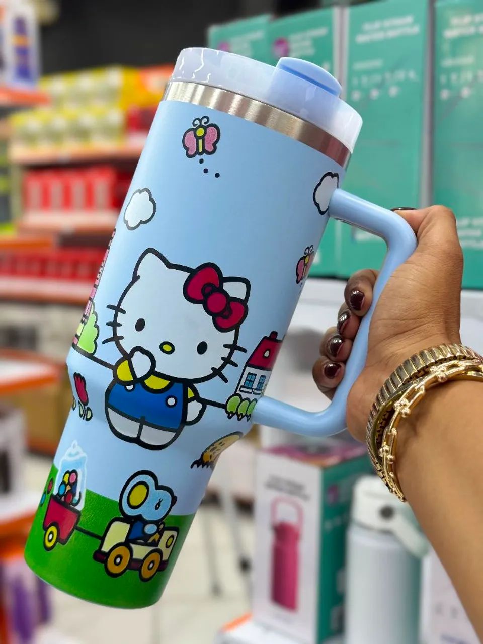 COPO TÉRMICO HELLO KITTY<br> - Foto 3