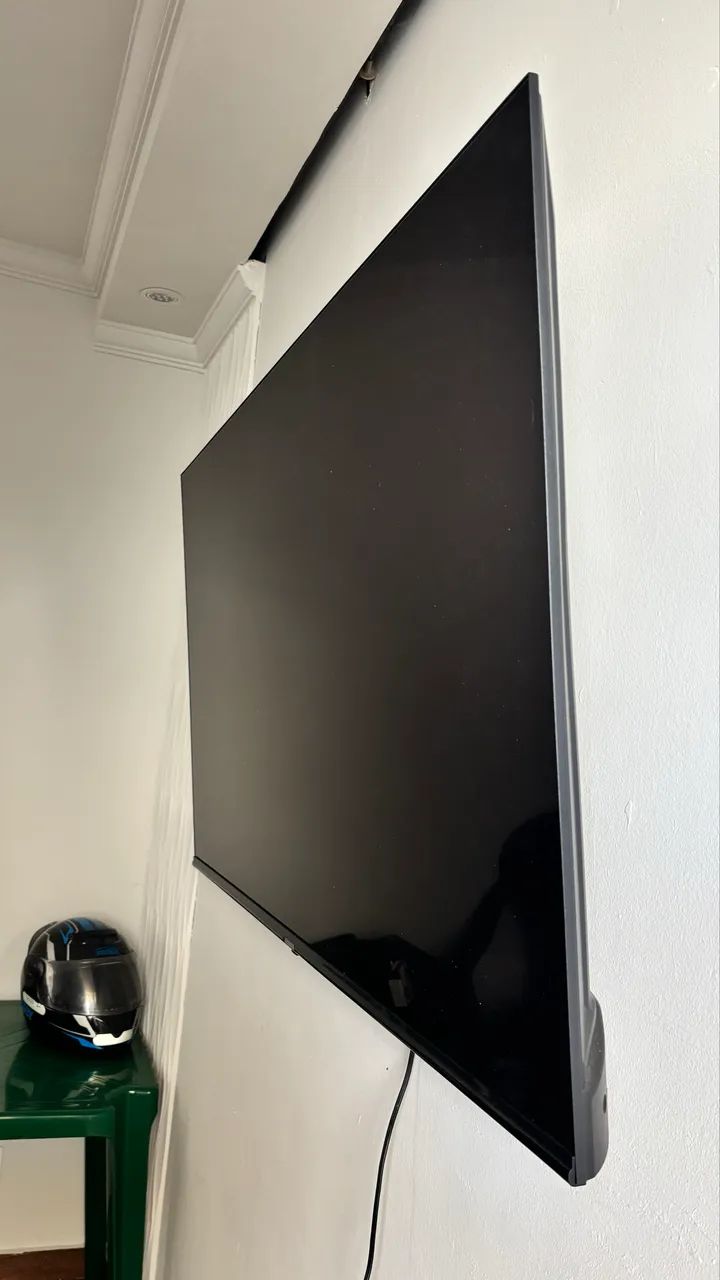 Tv smart 55 polegadas 4k tela infinita fininha - Foto 3