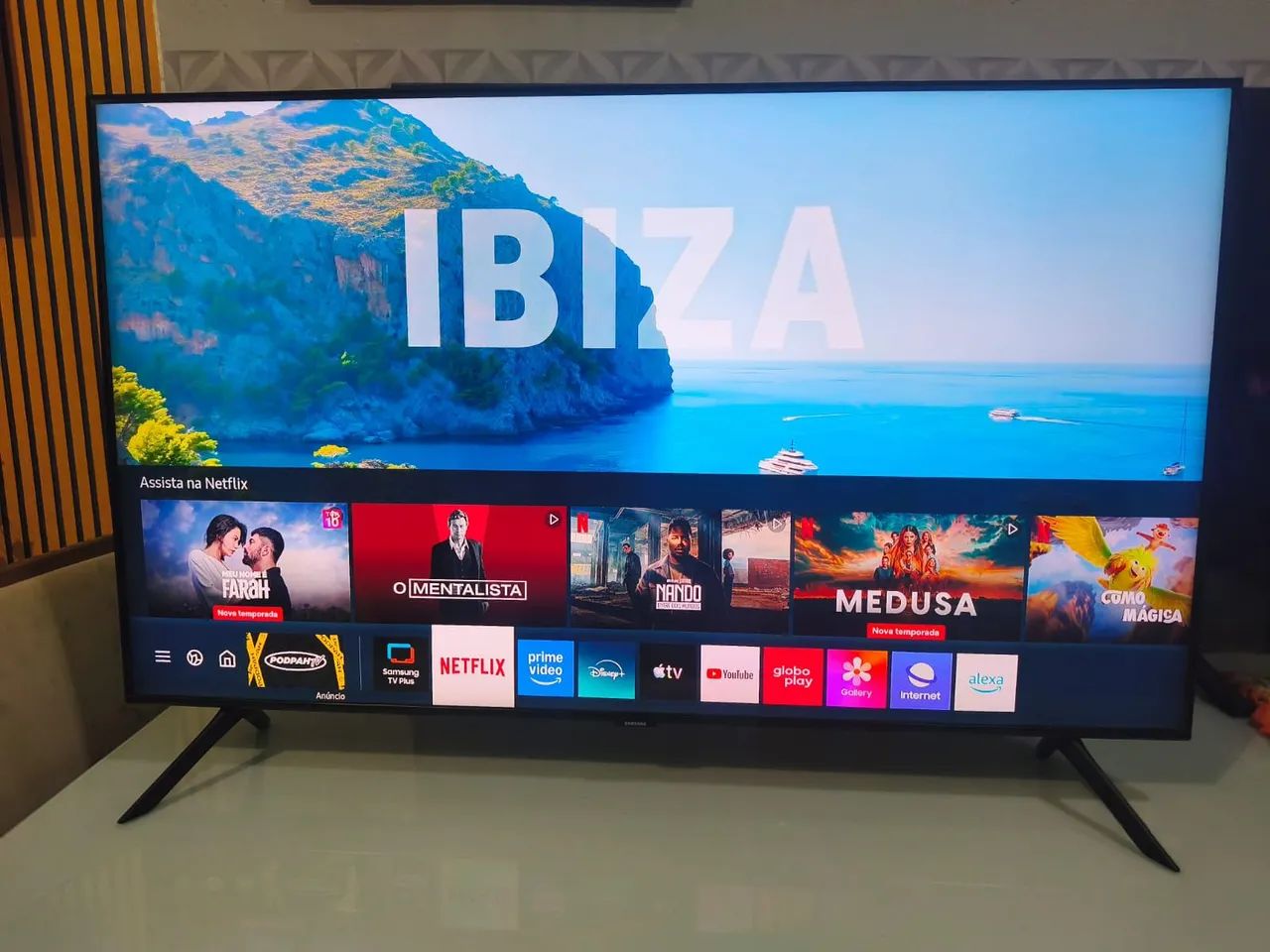 QLED SMART 50P SAMSUNG CRYSTAL NOVA NO PLÁSTICO!! - Foto 3