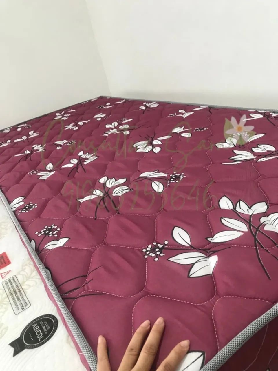 COLCHÃO DE ESPUMA SOLTEIRO COM ENTREGA  GRÁTIS