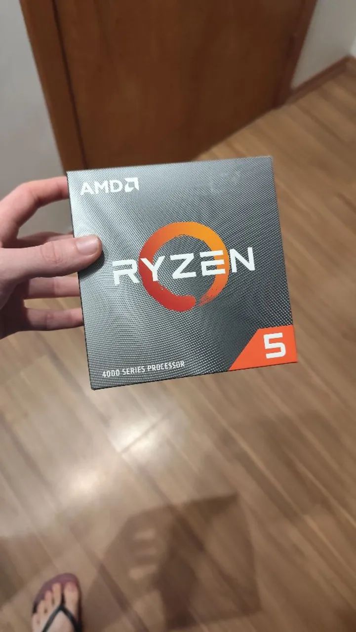 Ryzen 5 4500 ESTADO EXCELENTE com COOLER + CAIXA