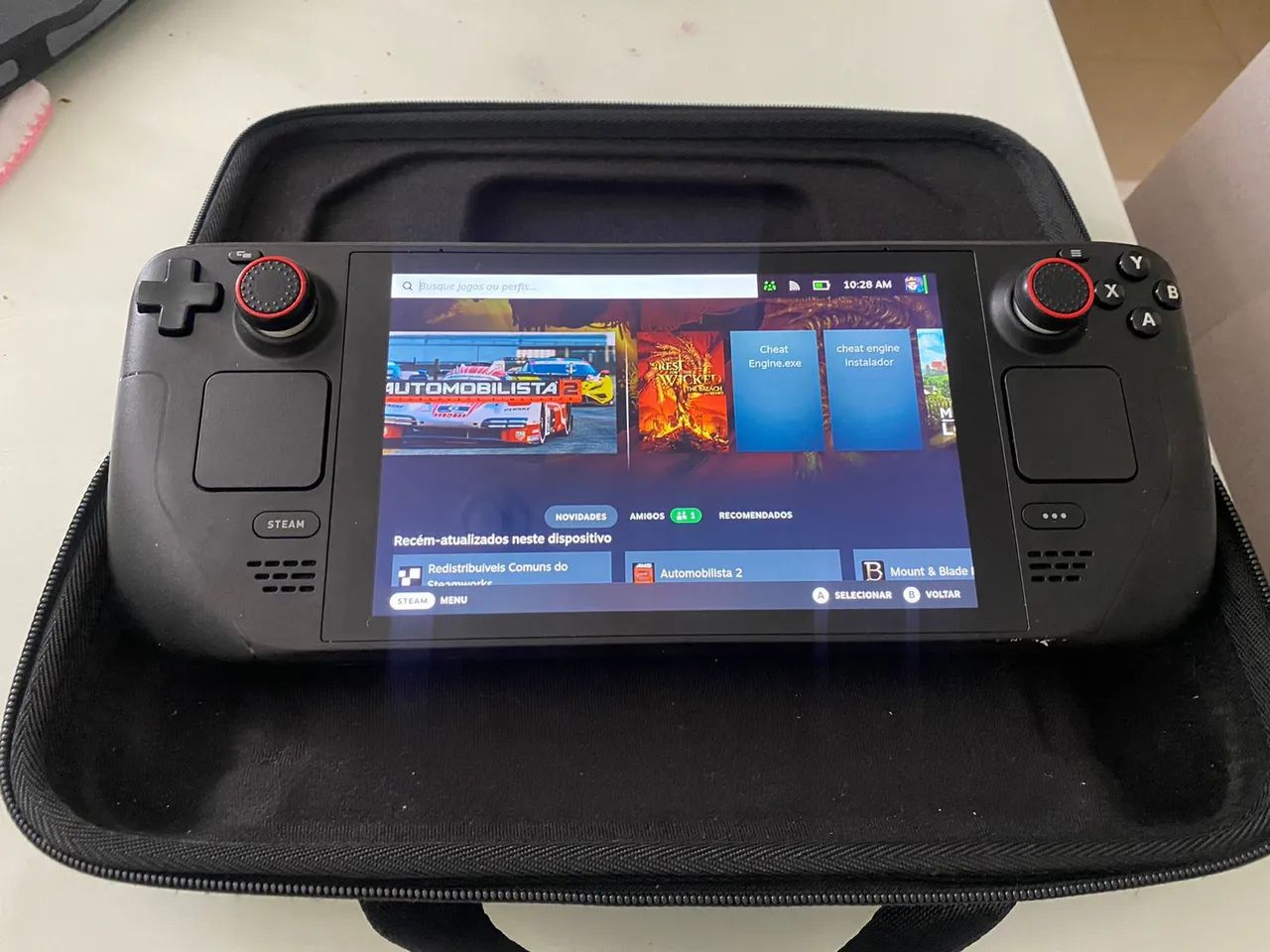 Steam Deck LCD 64Gb - Consoles de Vídeo Game - Eldorado, Contagem