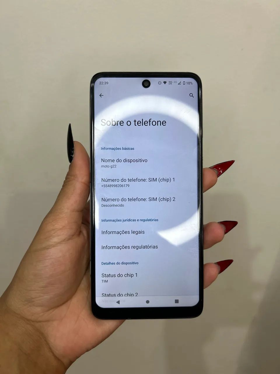 MOTO G22 NO PRECINHO - Foto 3
