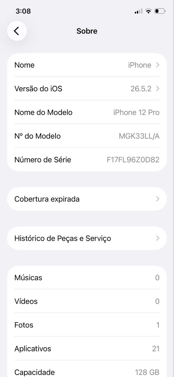 iPhone 12 Pro 128gb azul Pacífico (sem Face ID) - Foto 2