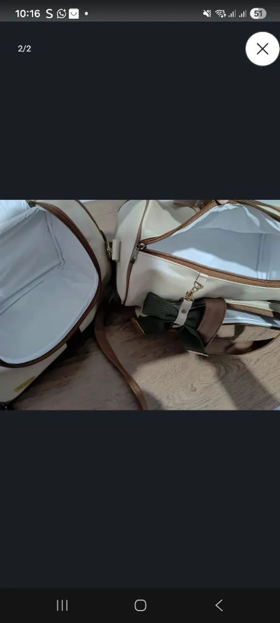 Bolsa maternidade marca decalta  - Foto 2