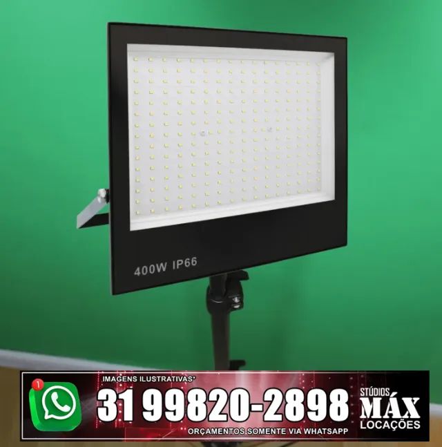 Locação e aluguel de refletores led com tripé para iluminação em geral - Foto 2