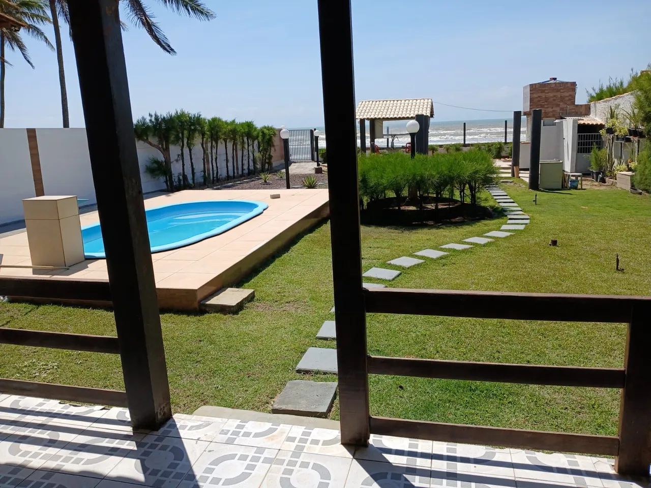 Casa frente do mar na praia da caueira réveillon 10mil 