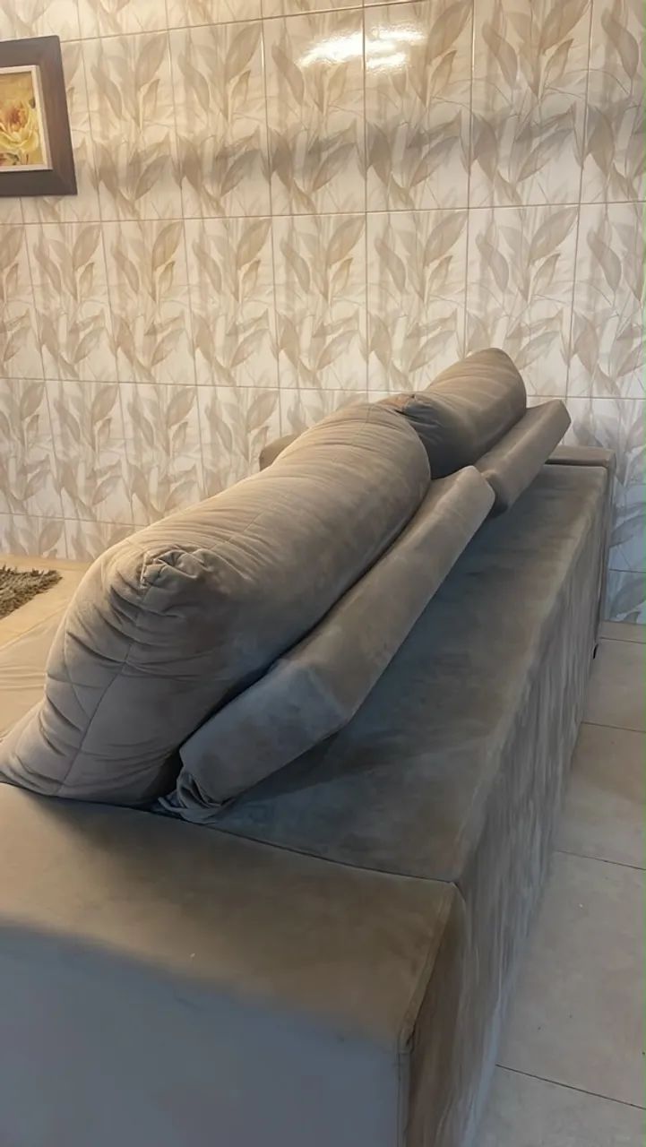 Sofá retrátil e reclinável extremamente confortável.  - Foto 5