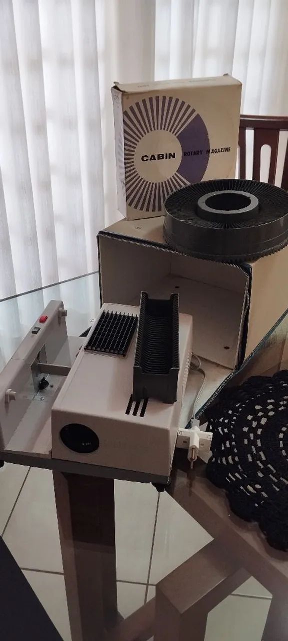 Projetor cabine 2000 relíquia com manual - Foto 5