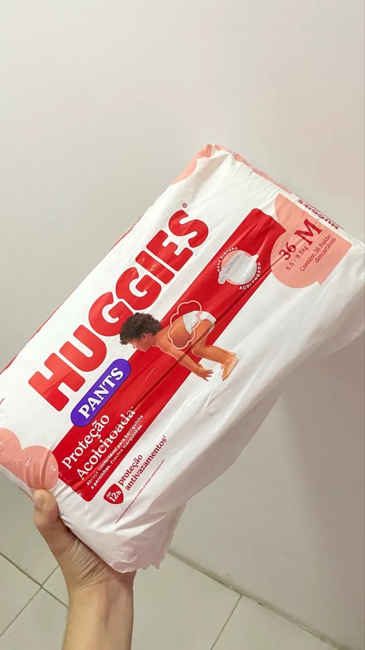 Fralda Huggies Pant shortinho