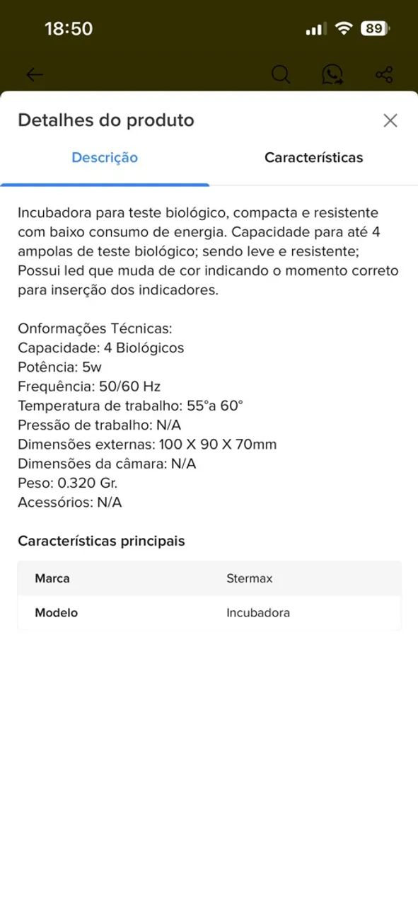 Incubadora Teste Biológico Stermax - Foto 5