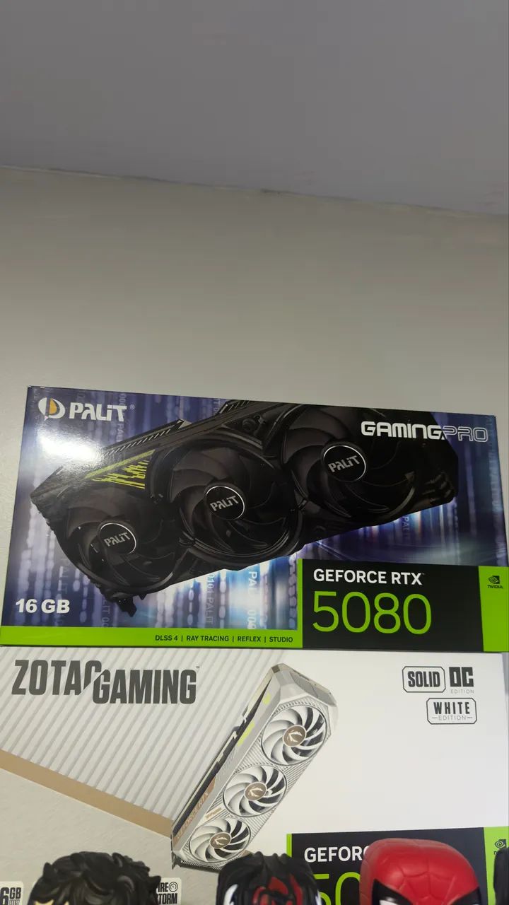GeForce rtx 5080 16GB gaming pro palit - Placas de Vídeo
