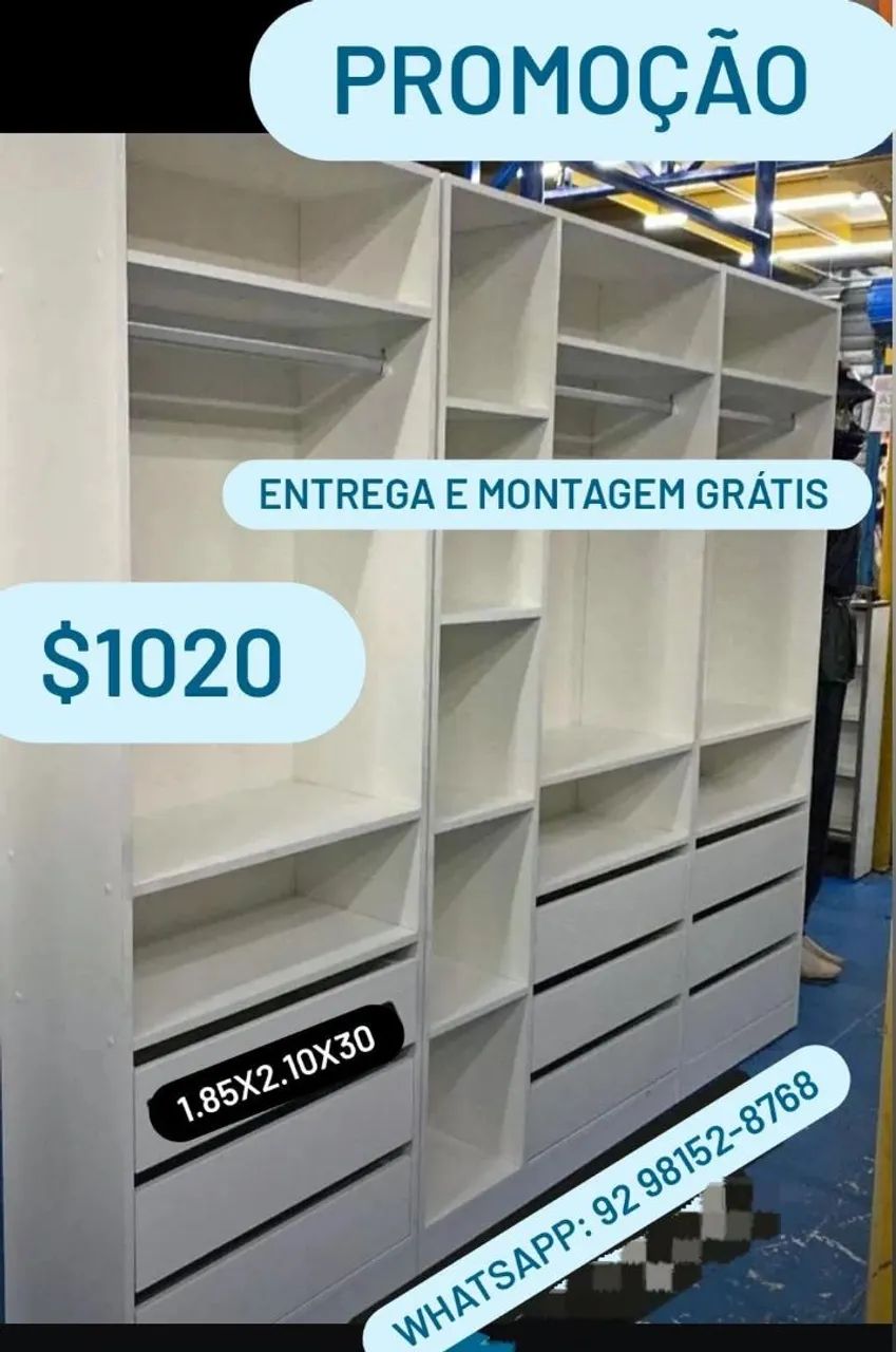Closet Modelos em Oferta aproveite 