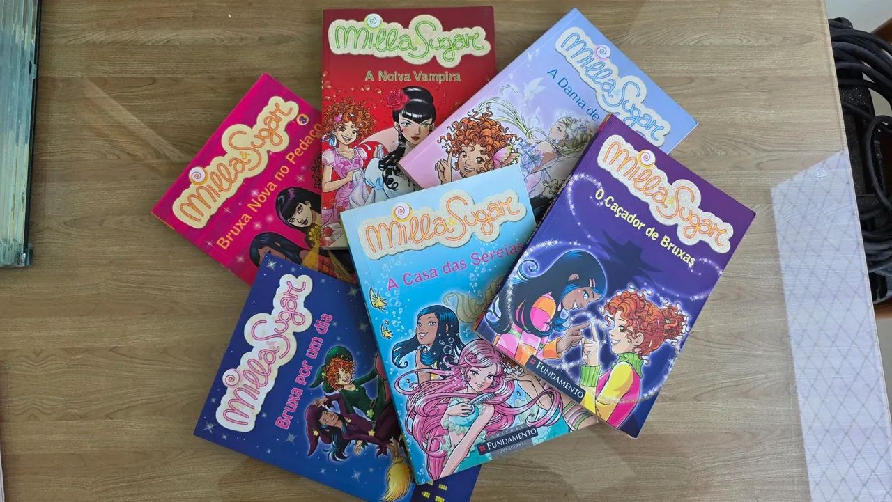 LOTE LIVROS MILLA & SUGAR 