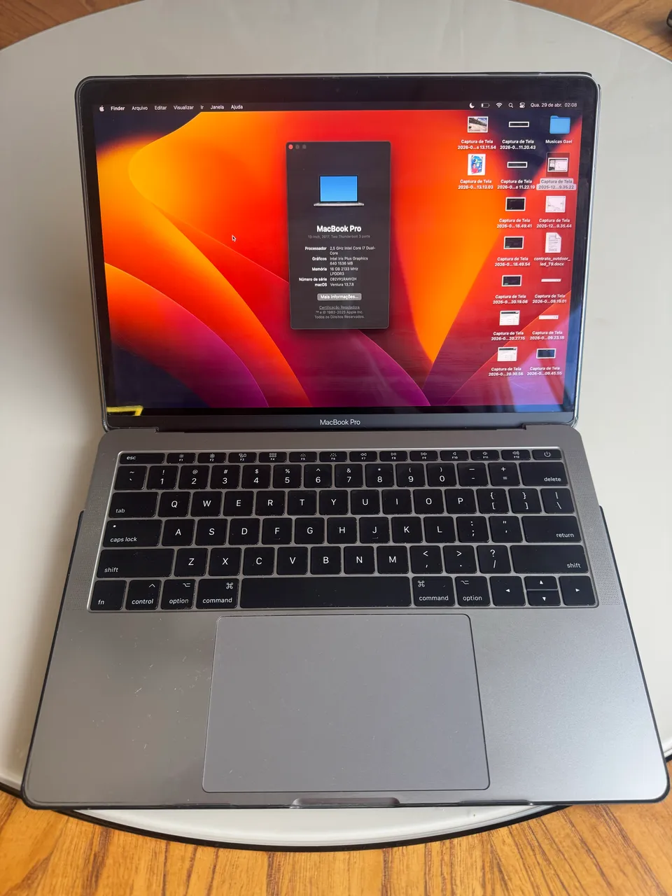 MacBook Pro13? 2017 | i5 | 8GB RAM | SSD 256GB | 93 Ciclos
