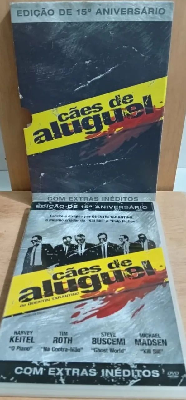 Lote 2 DVDs Colecionador: Clube Da Luta E Cães De Aluguel  - Foto 2