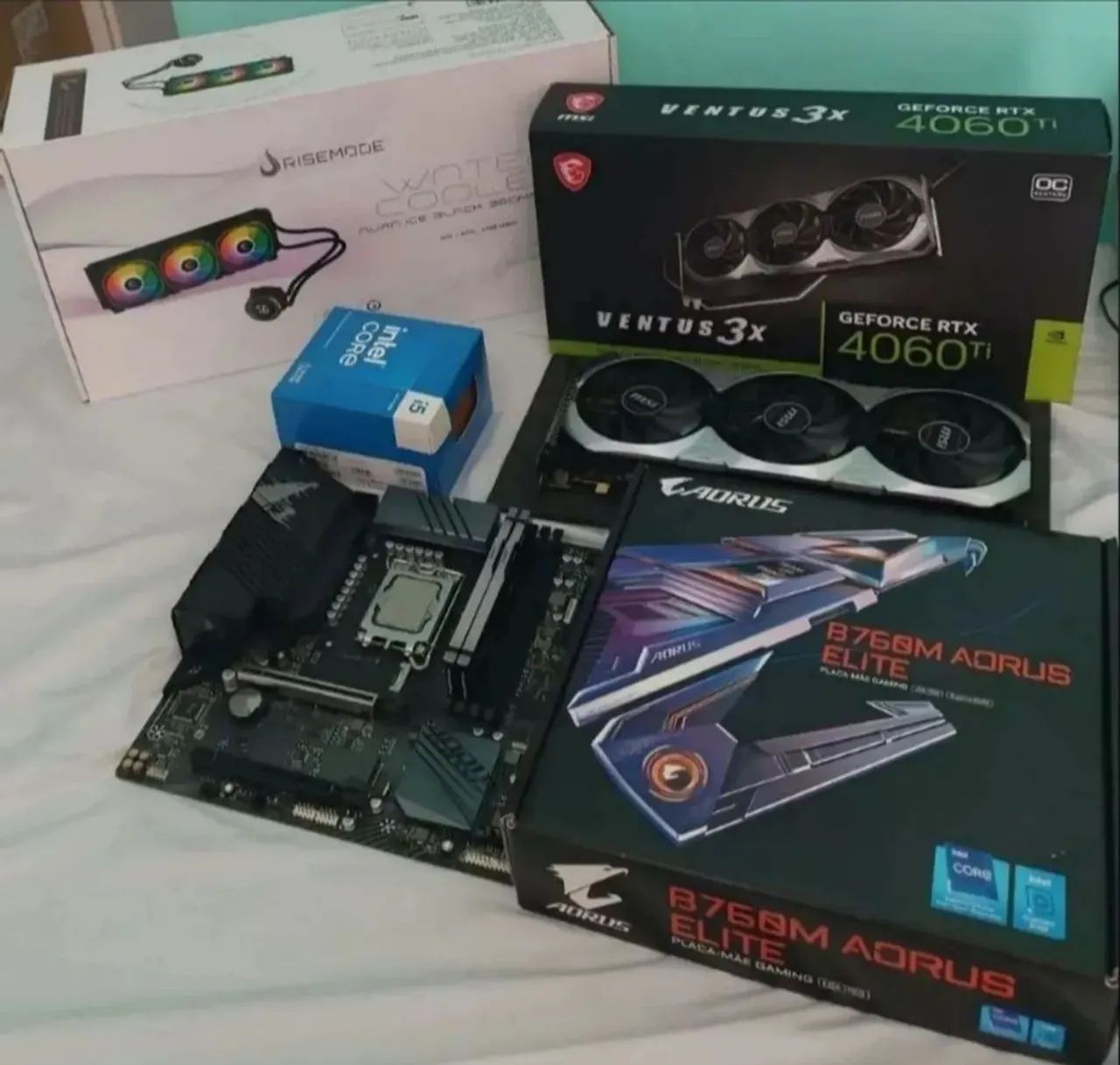 Peças de Pc Gamer I5 14400F - Foto 2