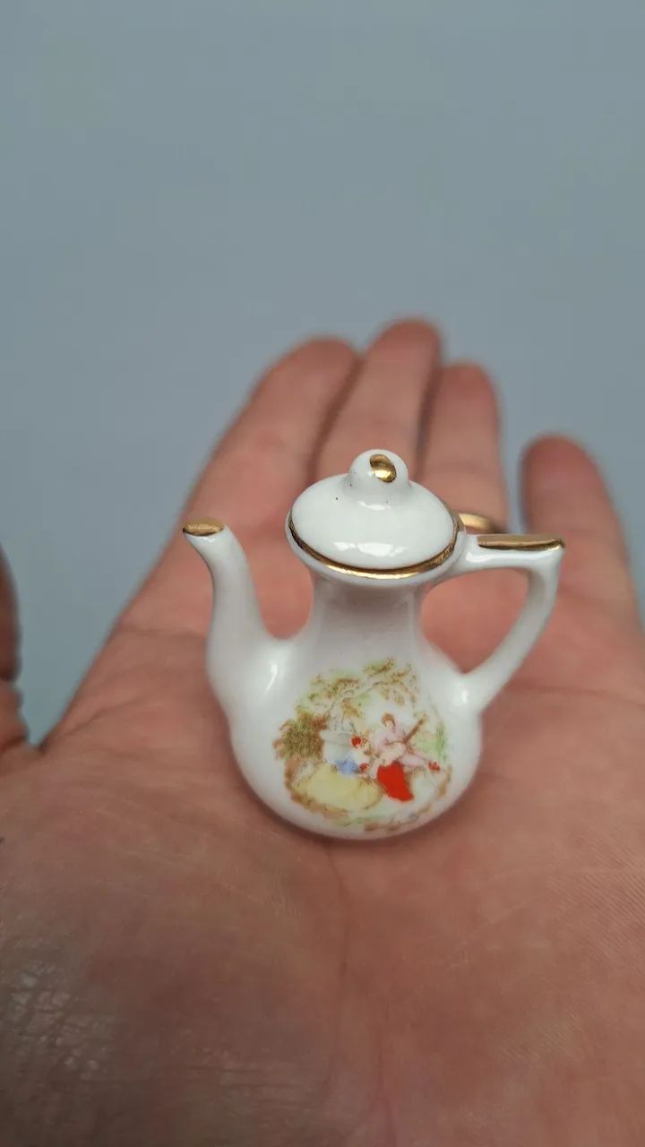 Conjunto de porcelana miniatura  - Foto 4