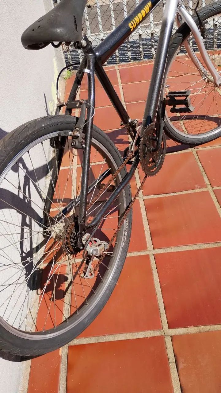 Bicicleta aro 26 semi novo  - Foto 4