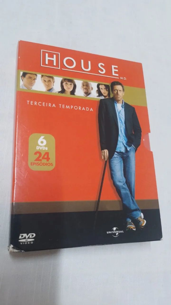 DVD Box House - Terceira Temporada - 6 Discos ( 25330 )