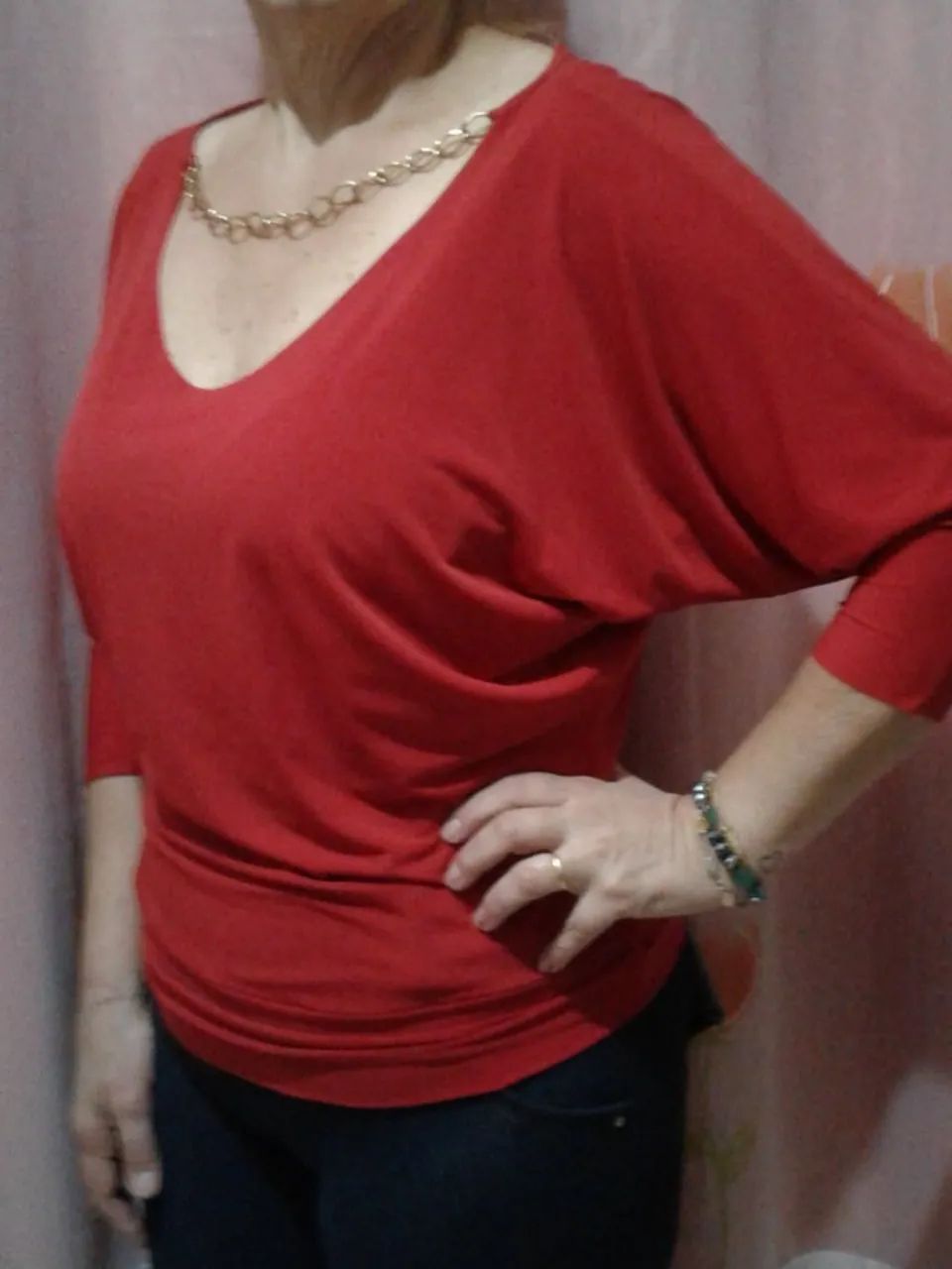 Blusas femininas em malha (2pcs) - M