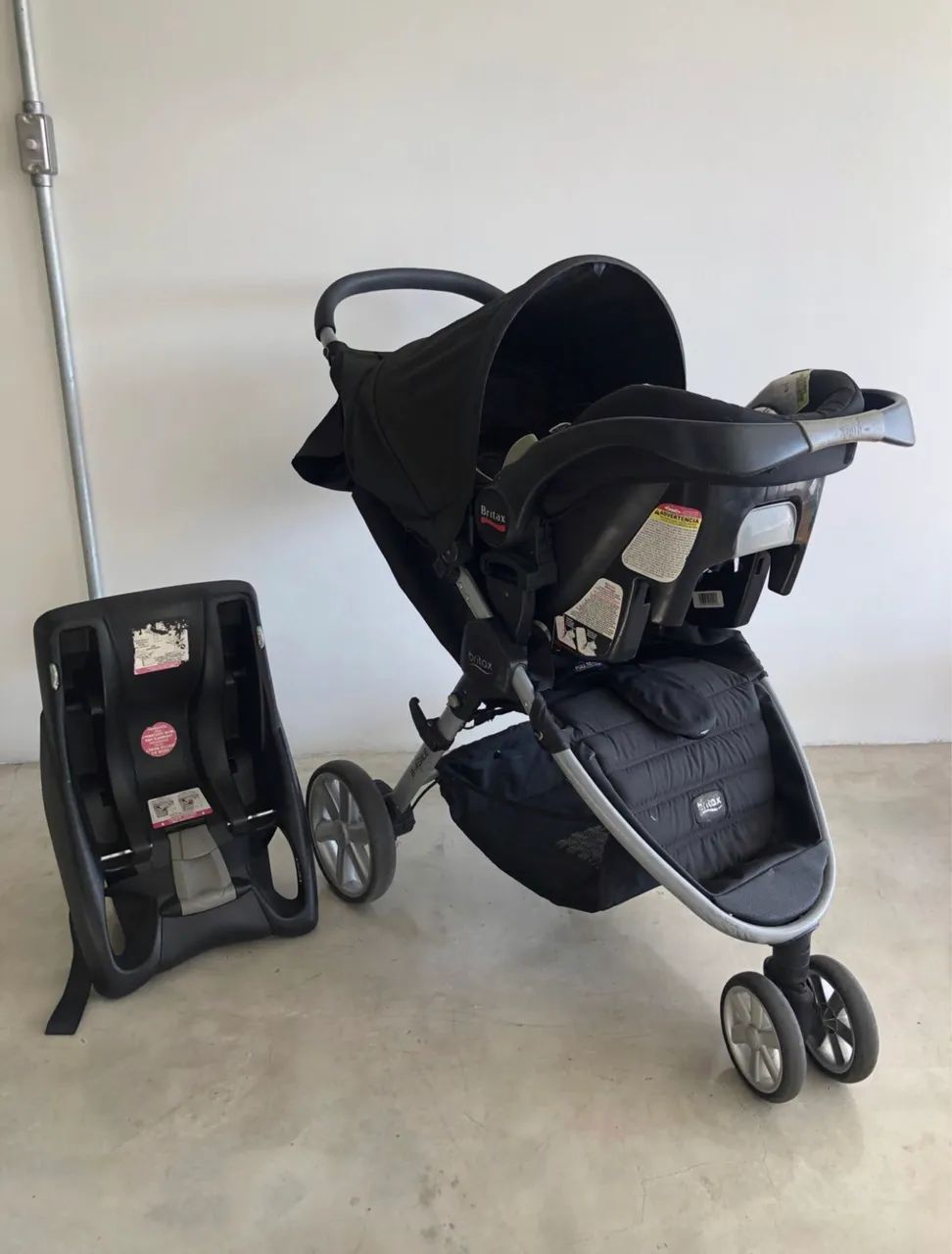 Carrinho de bebê + bebê conforto - Foto 2