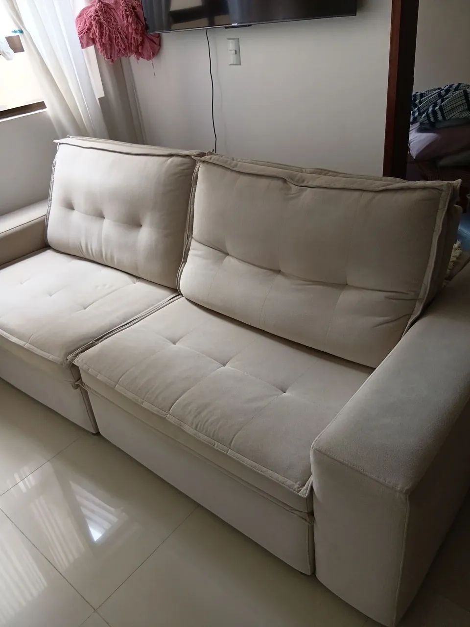 Sofá retrátil de luxo! - Foto 2