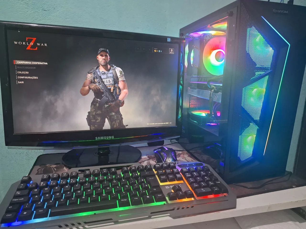Pc game xeon completo com vários jogos top  - Foto 2