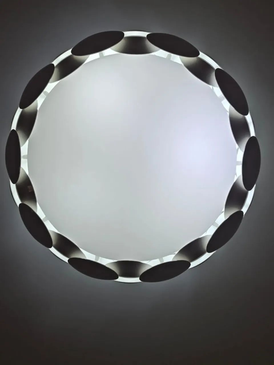 Lustre pendente moderno, na cor branca - Foto 2
