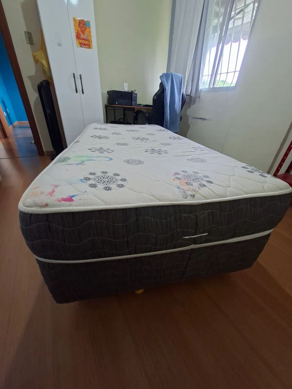 Cama Box Solteiro Ortobom Conjugada