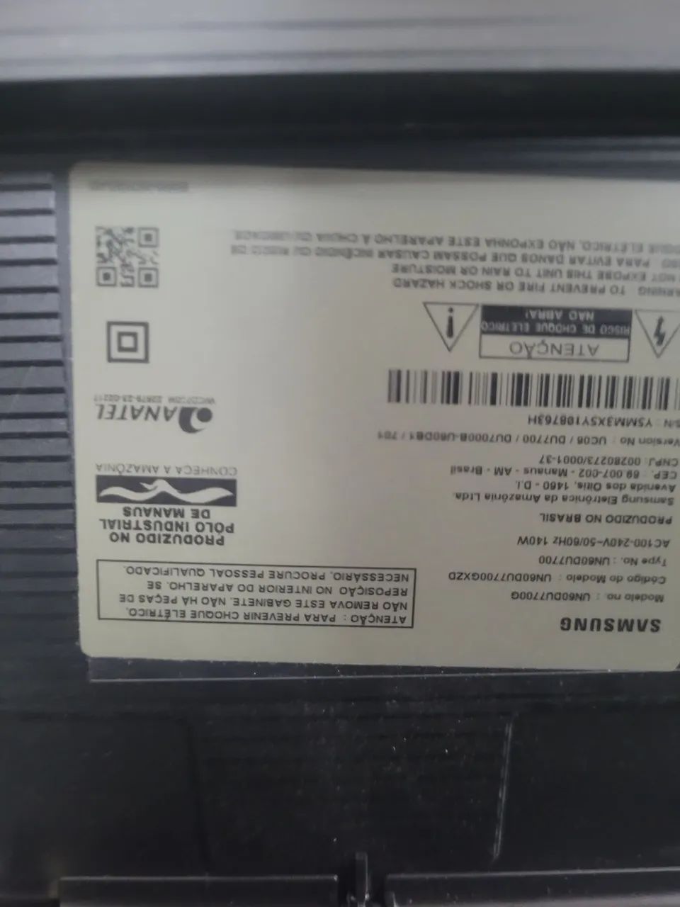 Tv samsung 60 com avarias - Foto 3