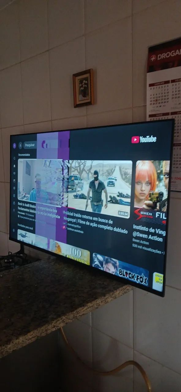 Smart TV 60 polegadas para conserto