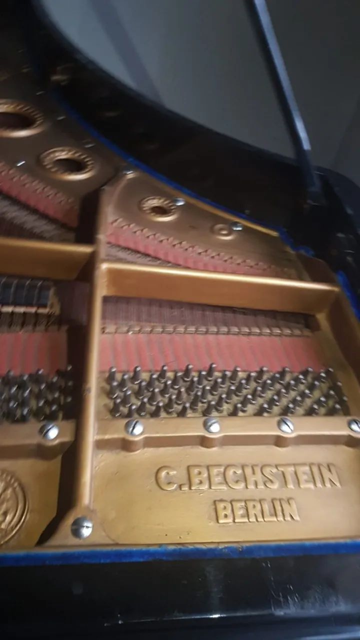 Piano de cauda marca alemã C. Bechstein - Foto 4