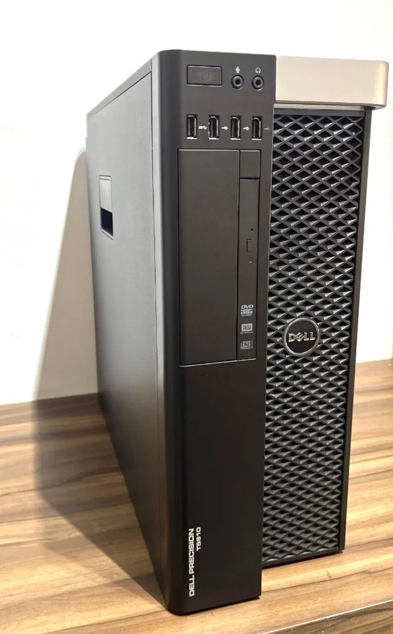 Computador Dell Precision T5610 Xeon E5-2620 v2 32gb Hd 500  Ssd 240