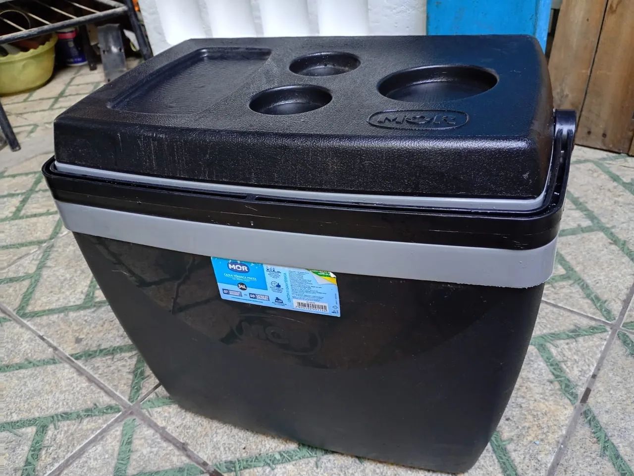 Caixa para levar bebida 34 litros - Foto 4