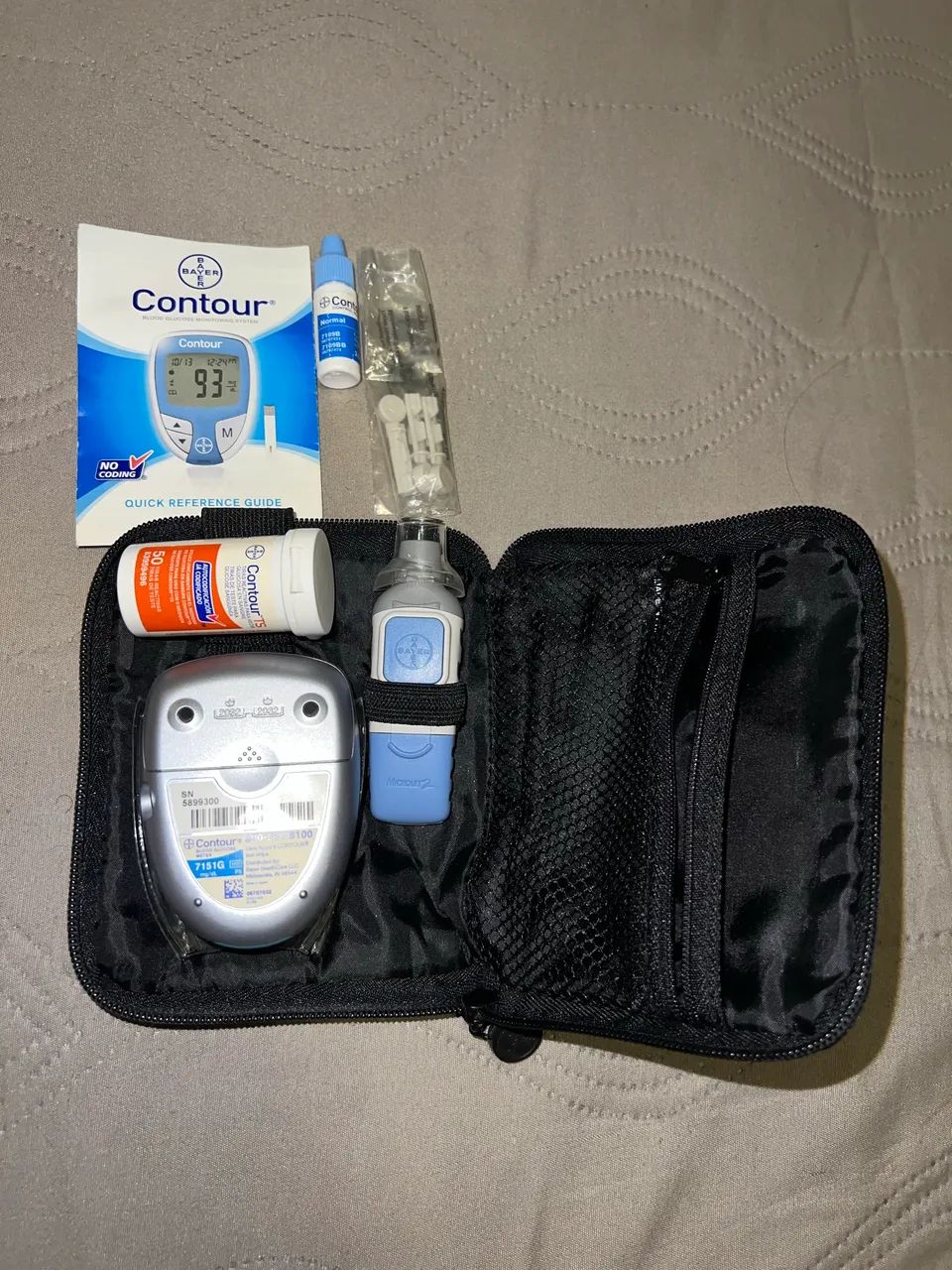 GLICOSÍMETRO BAYER CONTOUR - Foto 4