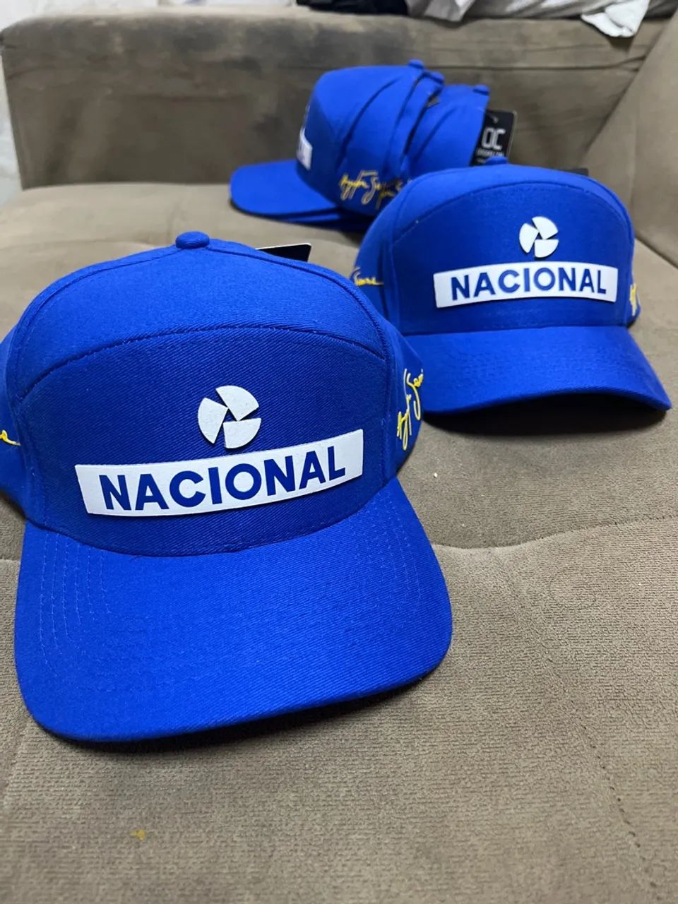 Bonés da Nacional Ayrton Senna - Foto 2