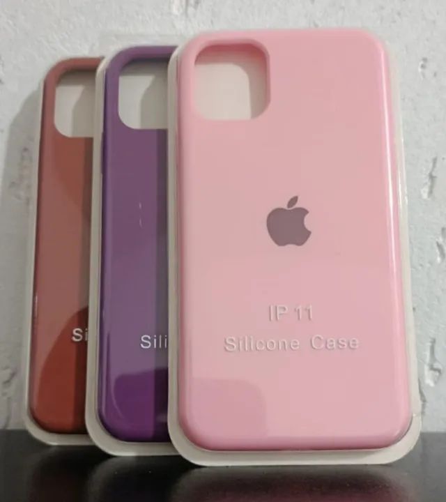 Capinhas Para Iphone 11 - Capinhas de silicones cores variadas - Foto 2